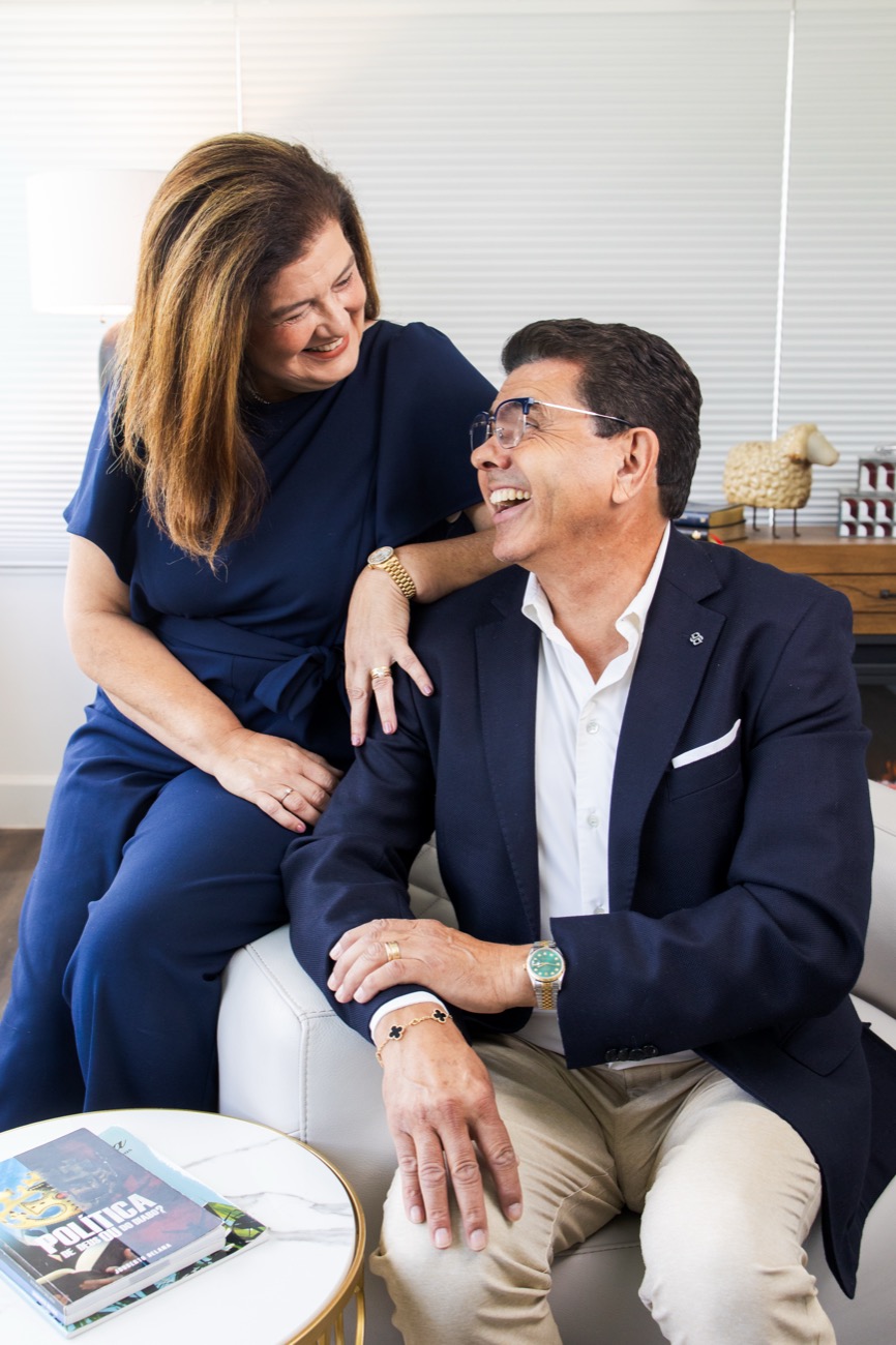 Jouberto e a esposa